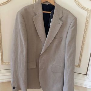 Men’s beige blazer brand new with tags